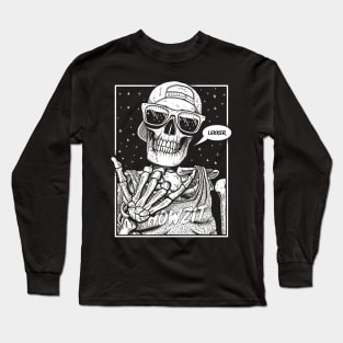 Kiff Bru Skeleton Long Sleeve T-Shirt